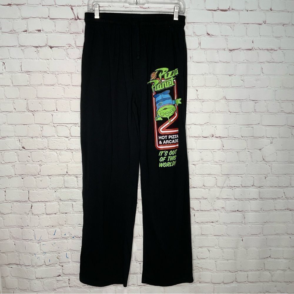 New Men’s Disney Pixar Toy Story‎ Alien Pajama Lounge Pants Size S(runs Large)
